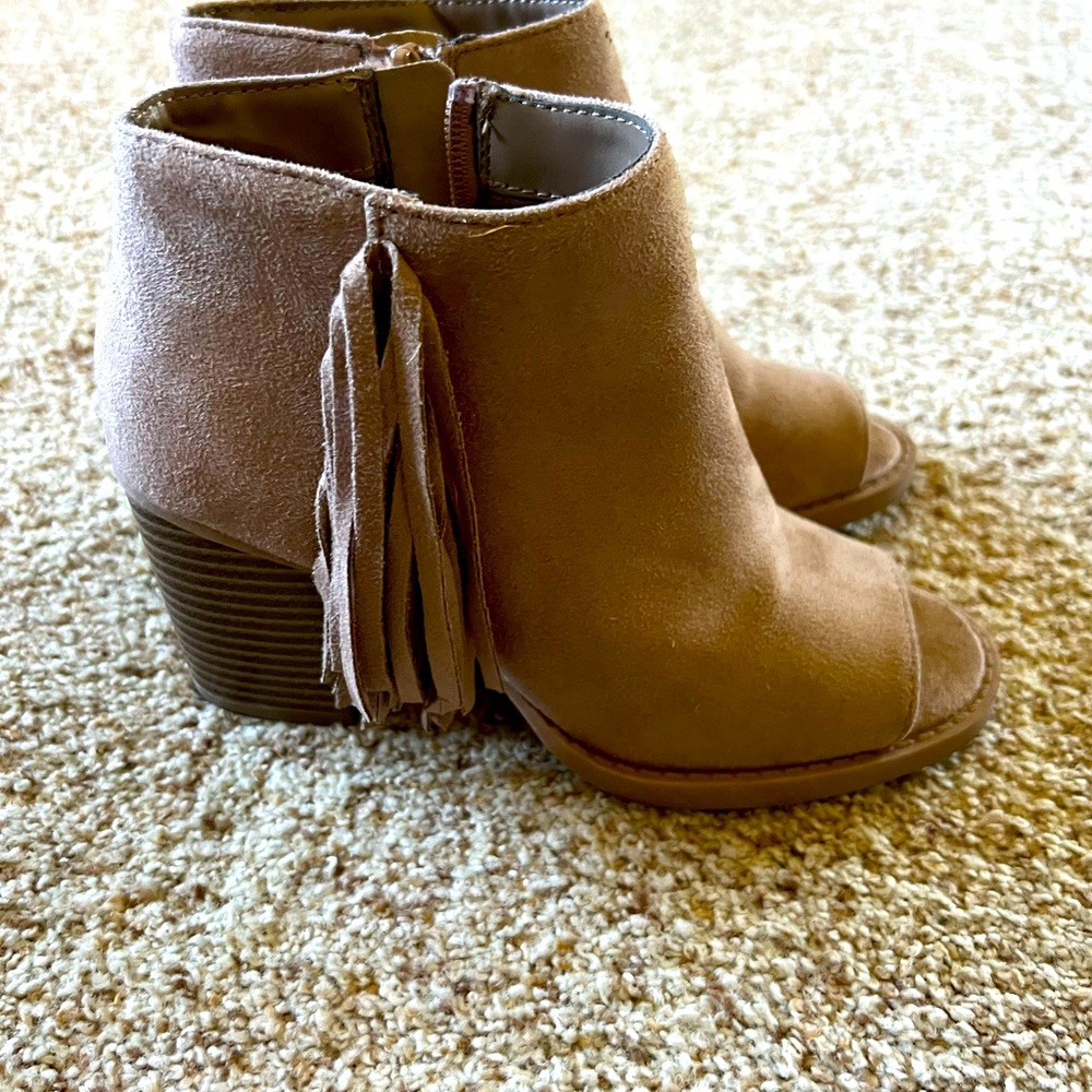Soda Fringe Bootie